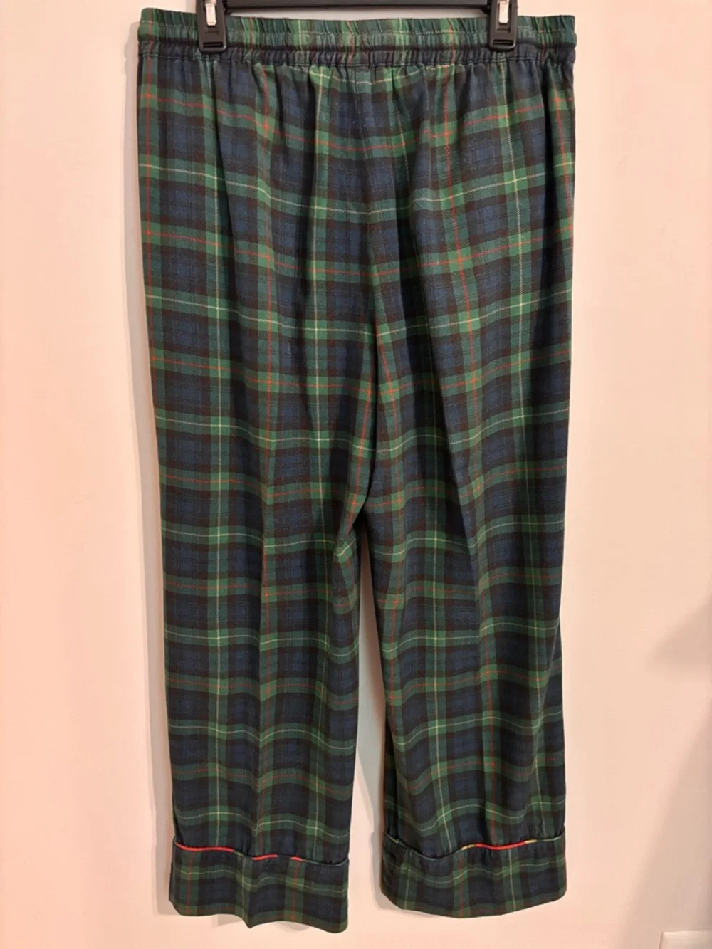 Johnny Was RHODA LONG Plaid Flannel Embroidered PJ SET - Picture 14 of 16